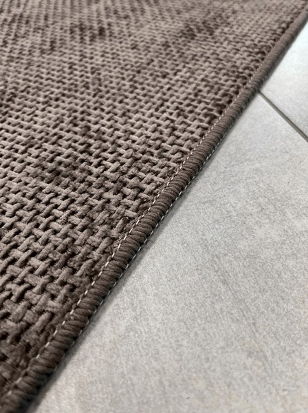 Изображение товара Набор ковриков для ванной и туалета Shengrong Textile Twist / 60x100+50x60-BROWN-twist