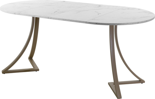 Изображение товара Обеденный стол AMC Elite Е24(800) D1 (капучино/мрамор кристалл)