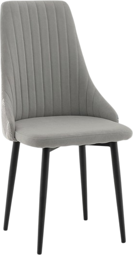 Изображение товара Стул Stool Group Касаденика / TG-kasadenika-frm09P (велюр серый/гобелен перья)