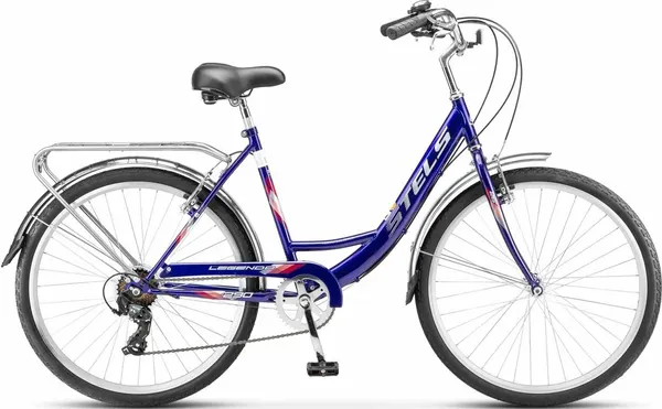 Изображение товара Велосипед STELS Legenda 290 V 26 (19, синий, разобранный, в коробке)