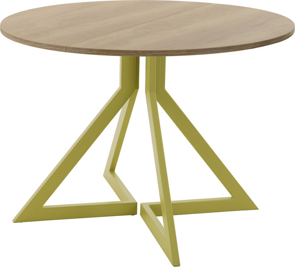 Изображение товара Обеденный стол AMC Elite Е20(900) D1 (золото/дуб небраска натур)