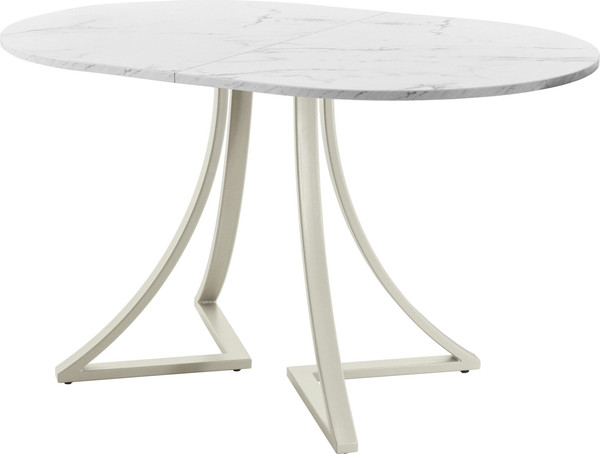 Изображение товара Обеденный стол AMC Elite Е24(1200) D3 (бежевый/мрамор кристалл)