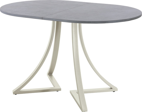 Изображение товара Обеденный стол AMC Elite Е24(1200) D3 (бежевый/бетон чикаго светло-серый)