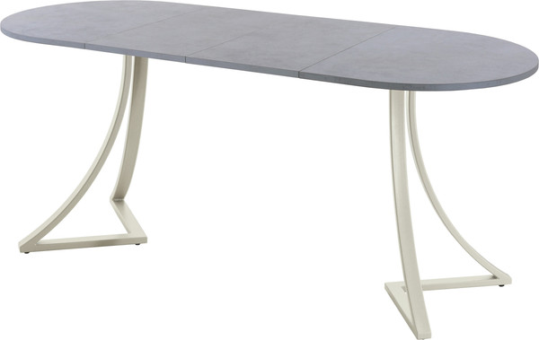 Изображение товара Обеденный стол AMC Elite Е24(1100) D3 (бежевый/бетон чикаго светло-серы)