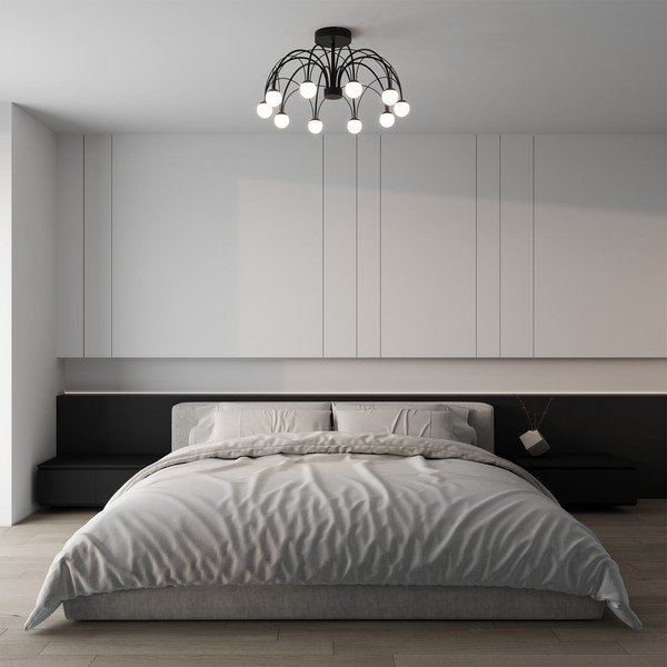 Изображение товара Люстра Евросвет 90035/10 LED (черный)