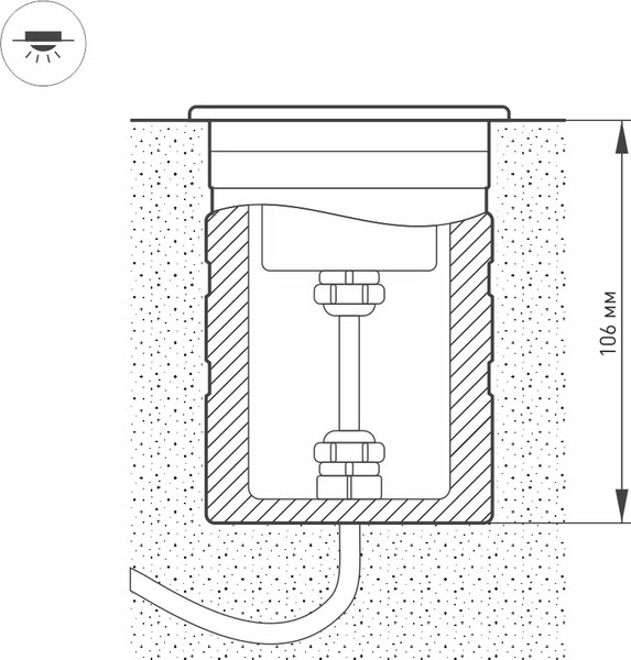 Изображение товара Светильник уличный Arlight KT-AQUA-COLOR-R85-9W RGB SL / 024939
