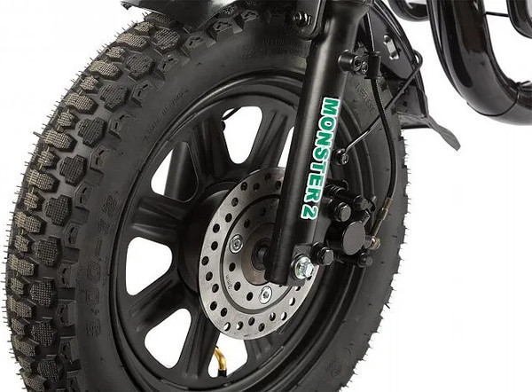 Изображение товара Электровелосипед Gelbert Khan Monster 1 (черный 3116)