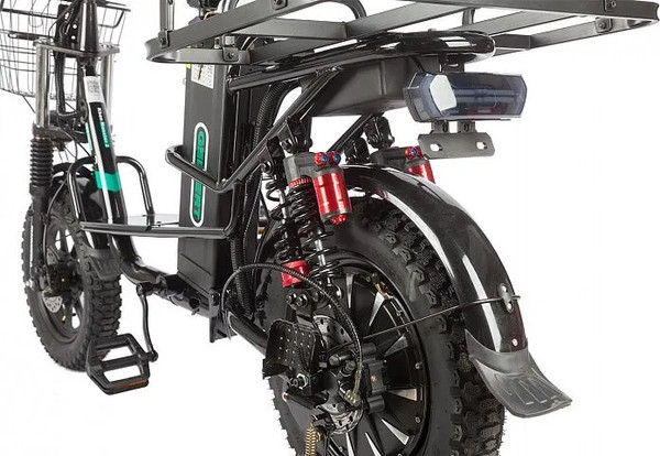 Изображение товара Электровелосипед Gelbert Khan Monster 1 (черный 3116)