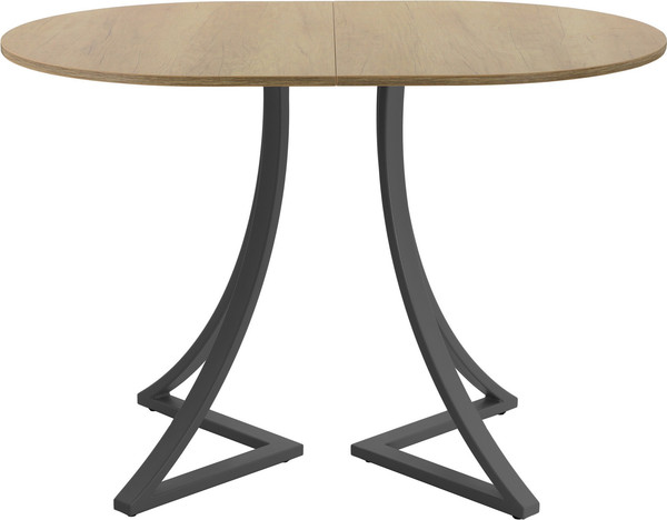 Изображение товара Обеденный стол AMC Elite Е24(1100) D3 (графит/дуб небраска натур)