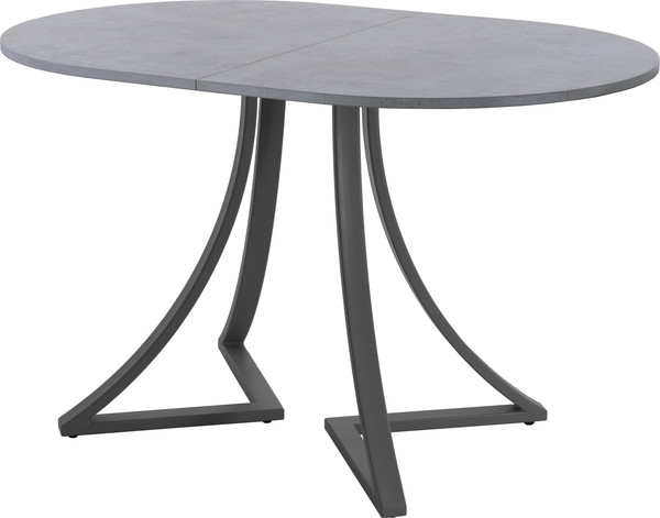 Изображение товара Обеденный стол AMC Elite Е24(1100) D3 (графит/бетон чикаго светло-серый)