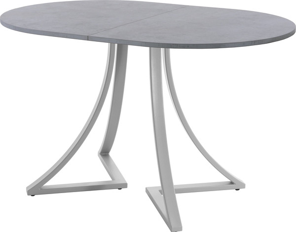 Изображение товара Обеденный стол AMC Elite Е24(1100) D3 (серебро/бетон чикаго светло-серый)