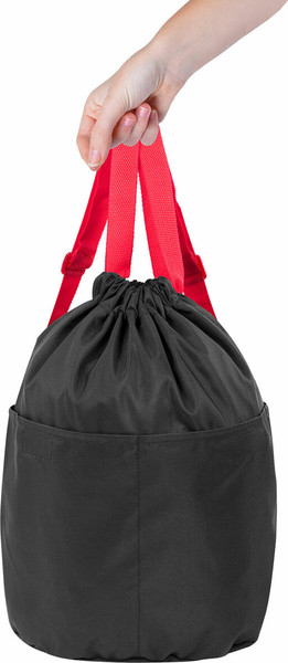 Изображение товара Мешок для обуви Heikki 272420 (черный/красный)