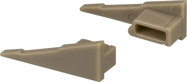 Изображение товара Заглушка для профиля Arlight SL-MINI-SHELF-H8 OLIVE GREY / 038810