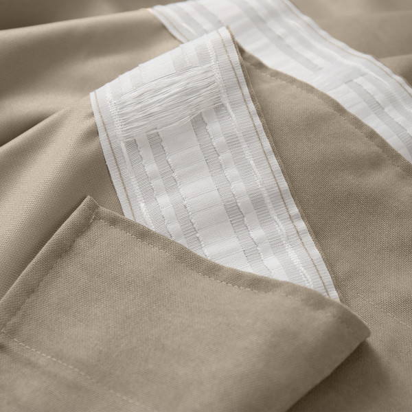 Изображение товара Штора Волшебная ночь Канвас 150x290 / 930773 (тауп)