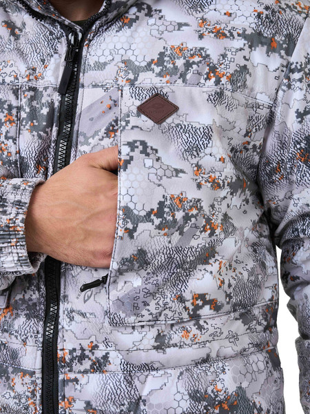 Изображение товара Костюм для охоты и рыбалки Taygerr Егерь Алова/Борей-Белый Зима -45 (р.48-50/182-188)