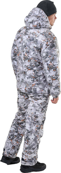 Изображение товара Костюм для охоты и рыбалки Taygerr Егерь Алова/Борей-Белый Зима -45 (р.52-54/170-176)