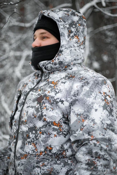 Изображение товара Костюм для охоты и рыбалки Taygerr Егерь Алова/Борей-Белый Зима -45 (р.60-62/182-188)