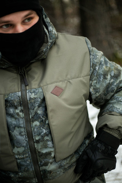 Изображение товара Костюм для охоты и рыбалки Taygerr Егерь Алова/Борей-Хаки Зима -45 (р.56-58/170-176)