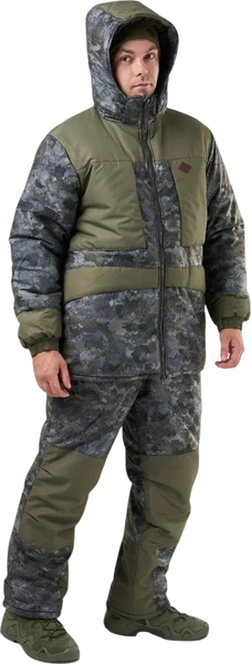 Изображение товара Костюм для охоты и рыбалки Taygerr Егерь Алова/Борей-Хаки Зима -45 (р.56-58/170-176)