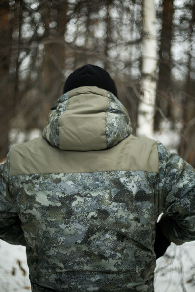 Изображение товара Костюм для охоты и рыбалки Taygerr Егерь Алова/Борей-Хаки Зима -45 (р.56-58/182-188)