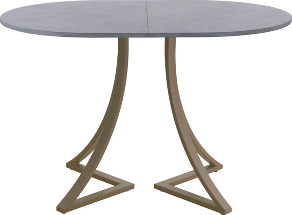 Изображение товара Обеденный стол AMC Elite Е24(1200) D3 (капучино/бетон чикаго светло-серый)