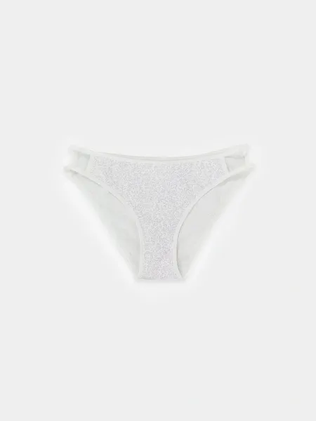 Изображение товара Трусы женские Mark Formelle 412614 (р.106, листочки на сумрачно-белом)