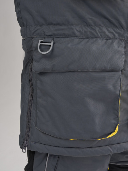 Изображение товара Костюм для охоты и рыбалки Taygerr Камчатка Таслан/Графит-Желтый Зима -45 (р.48-50/170-176)