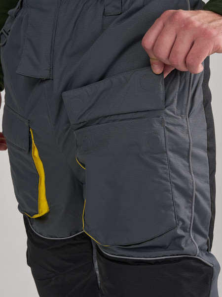 Изображение товара Костюм для охоты и рыбалки Taygerr Камчатка Таслан/Графит-Желтый Зима -45 (р.48-50/170-176)