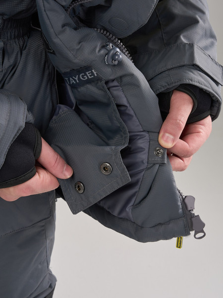 Изображение товара Костюм для охоты и рыбалки Taygerr Камчатка Таслан/Графит-Желтый Зима -45 (р.48-50/182-188)