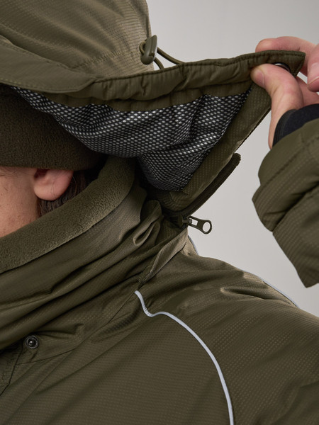 Изображение товара Костюм для охоты и рыбалки Taygerr Камчатка Таслан/Хаки Зима -45 (р.52-54/182-188)