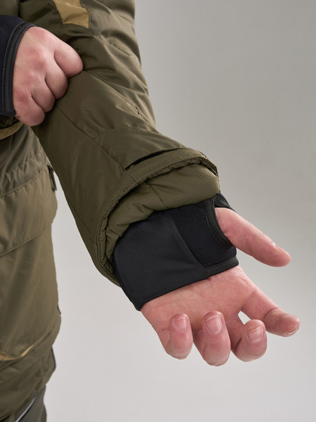 Изображение товара Костюм для охоты и рыбалки Taygerr Камчатка Таслан/Хаки Зима -45 (р.52-54/182-188)