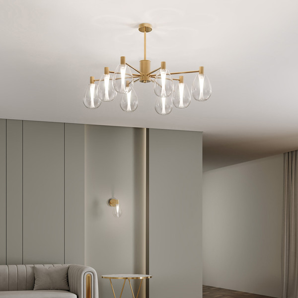 Изображение товара Потолочный светильник Евросвет 60175/8 Smart (латунь)