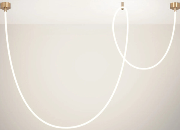 Изображение товара Потолочный светильник Arlight SP-TROPIC-SURFACE-R18-L5000-58W Day4000 GD / 043398