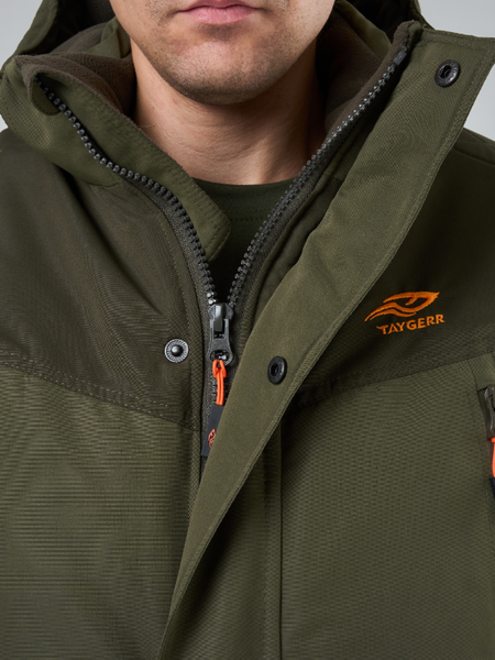 Изображение товара Костюм для охоты и рыбалки Taygerr Корсар Таслан/Хаки 342 Зима -45 (р.48-50/182-188)