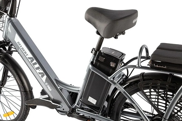 Изображение товара Электровелосипед Gelbert Alfa 2 Pro (серый)