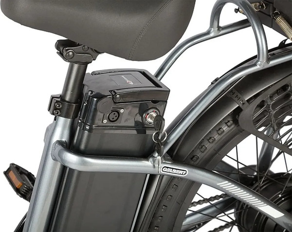 Изображение товара Электровелосипед Gelbert Alfa 2 Pro (серый)