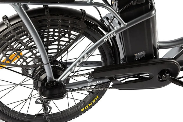 Изображение товара Электровелосипед Gelbert Alfa 2 Pro (серый)