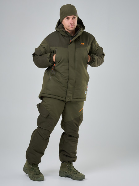 Изображение товара Костюм для охоты и рыбалки Taygerr Корсар Таслан/Хаки 342 Зима -45 (р.60-62/182-188)