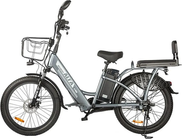 Изображение товара Электровелосипед Gelbert Alfa 3 Pro (серый)