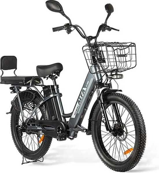 Изображение товара Электровелосипед Gelbert Alfa 3 Pro (серый)