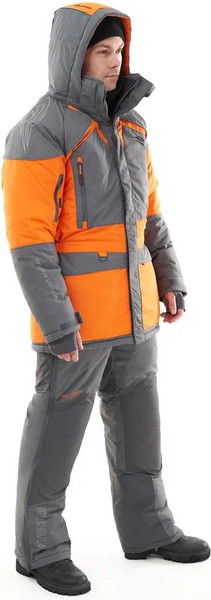 Изображение товара Костюм для охоты и рыбалки Taygerr Ягуар Мужской Таслан/Оранж-Графит Зима -45 (р.48-50/170-176)