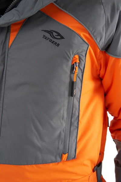 Изображение товара Костюм для охоты и рыбалки Taygerr Ягуар Мужской Таслан/Оранж-Графит Зима -45 (р.56-58/182-188)