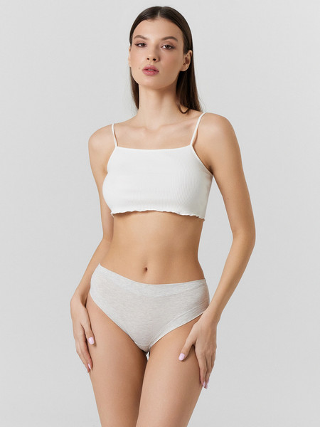 Изображение товара Трусы женские Mark Formelle 412659 (р.118, серый меланж 4306-А)