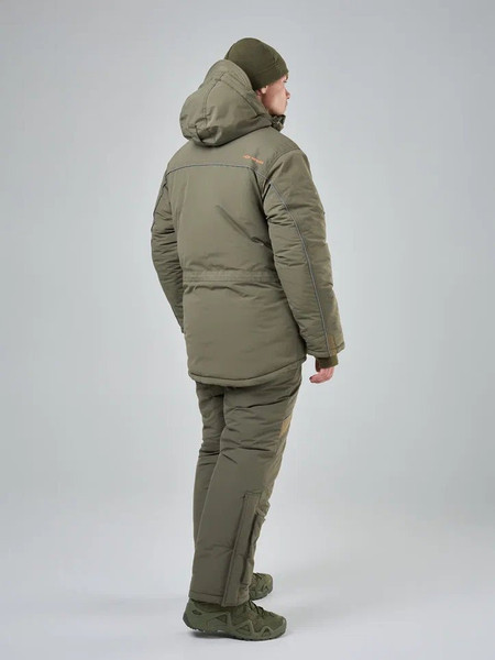 Изображение товара Костюм для охоты и рыбалки Taygerr Рыболов 2 Таслан/Хаки Зима -45 (р.48-50/170-176)