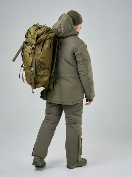 Изображение товара Костюм для охоты и рыбалки Taygerr Рыболов 2 Таслан/Хаки Зима -45 (р.52-54/170-176)