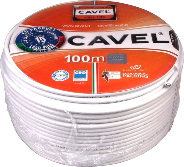 Изображение товара Кабель Cavel 01-2472 (100м, белый)