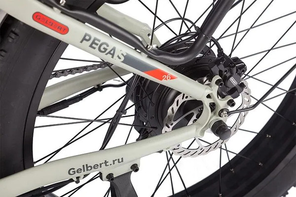 Изображение товара Электровелосипед Gelbert Pegas 3 Dual Pro (бежевый)