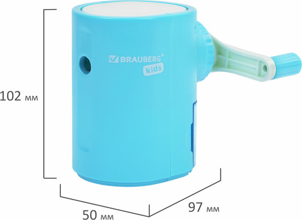 Изображение товара Точилка Brauberg Kids / 272005 (голубой)