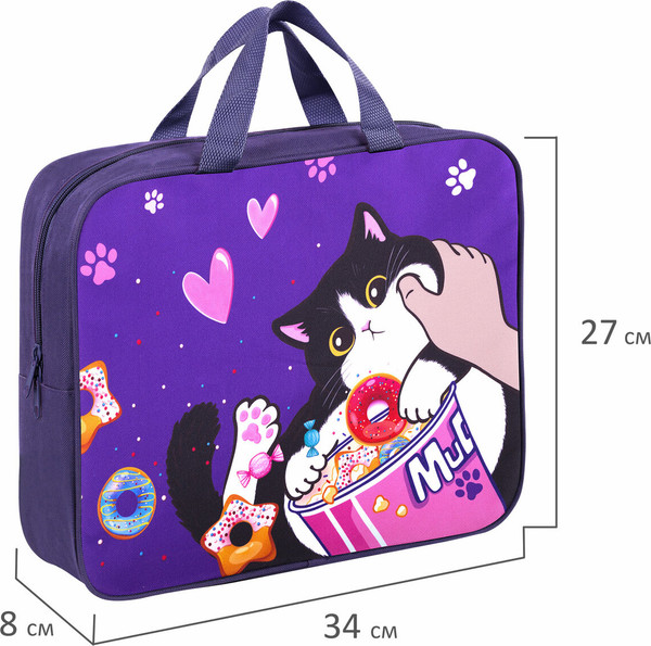 Изображение товара Папка-портфель Brauberg Kids. Sweet Cheeks / 272120