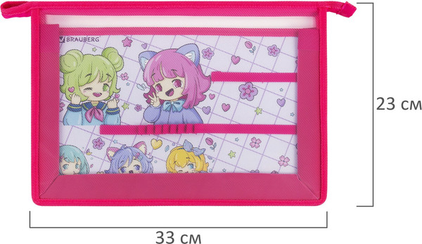 Изображение товара Папка для труда Brauberg Anime Party / 272214